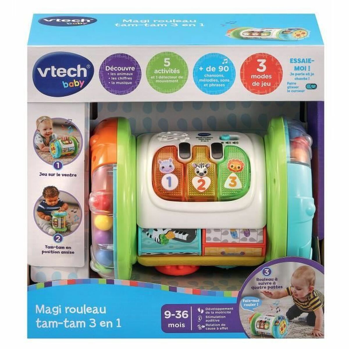 Jucărie muzicală Vtech Baby 80-562605 - Bebelus, Jucăriile copilăriei timpurii