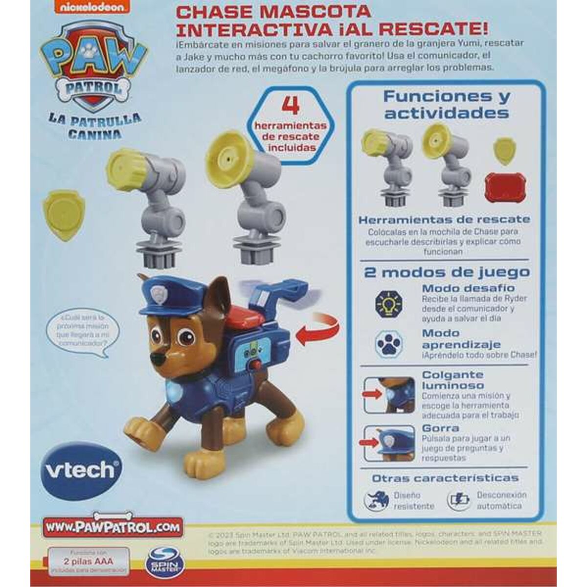 Animal de Companie Interactiv The Paw Patrol Chase 16 x 12 x 8 cm - Jucarii si jocuri, Jucării electronice