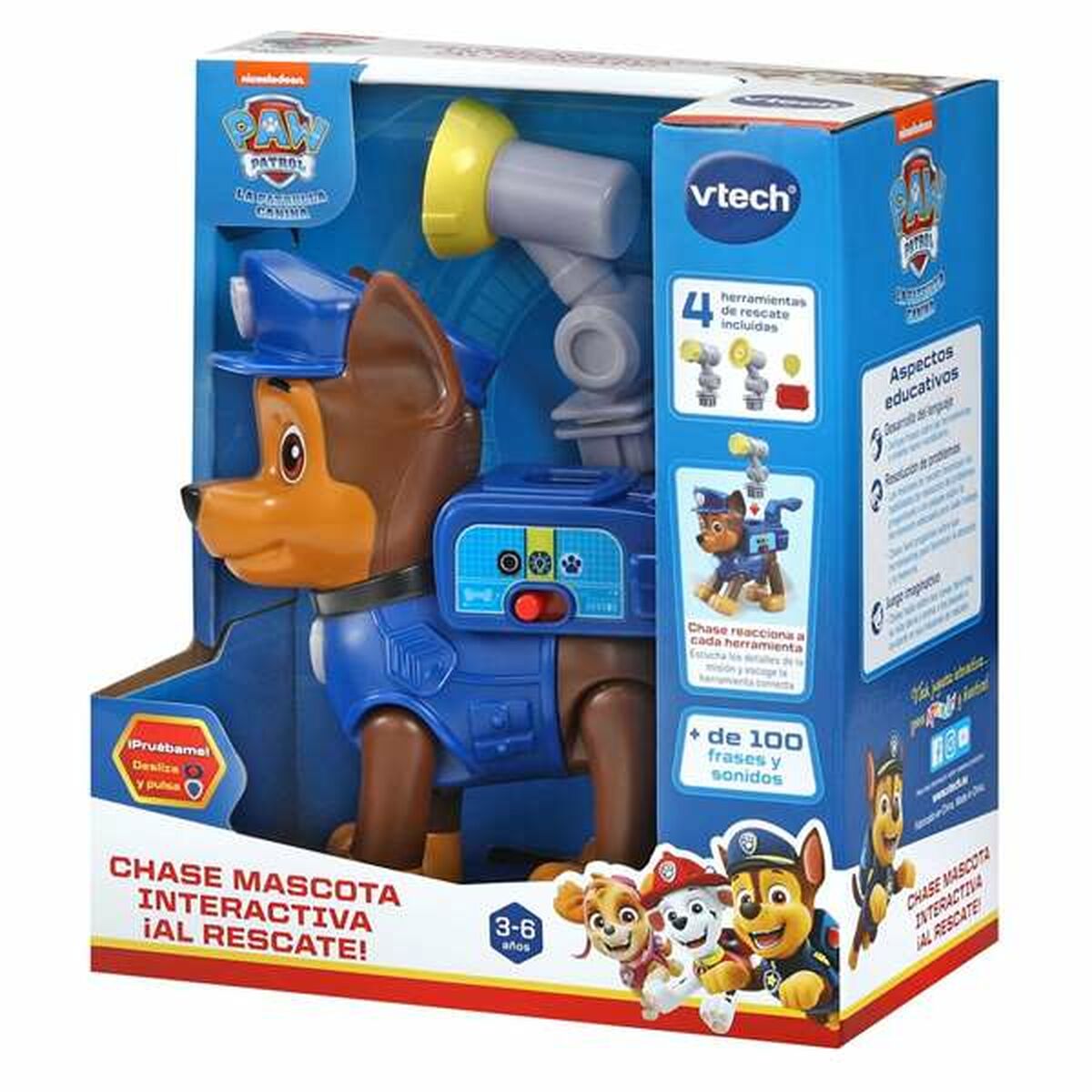 Animal de Companie Interactiv The Paw Patrol Chase 16 x 12 x 8 cm - Jucarii si jocuri, Jucării electronice