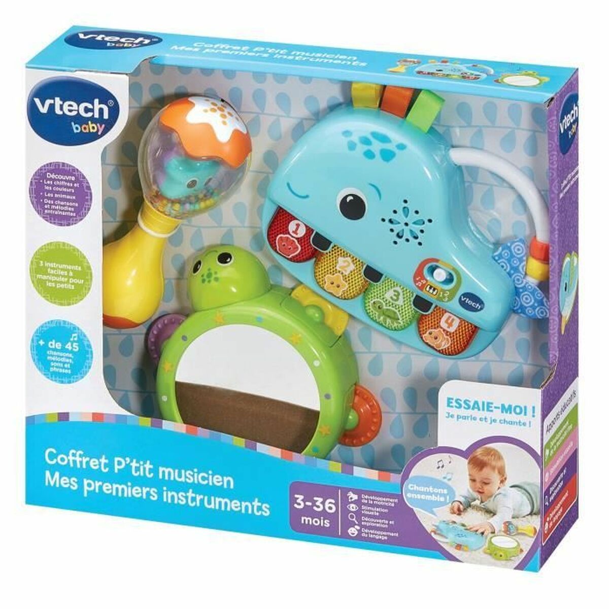 Zornăitoare Vtech Baby Muzical - Bebelus, Jucăriile copilăriei timpurii