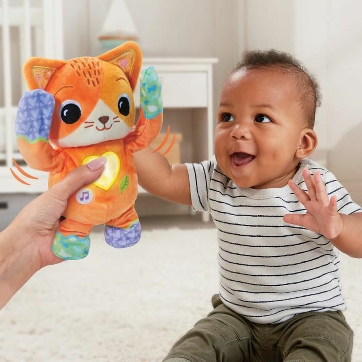 Jucărie educațională Vtech Baby Fripon cache-cahe chaton (FR) - Bebelus, Jucăriile copilăriei timpurii