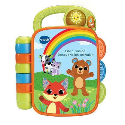 Prima Mea Carte Muzicală Vtech 18,8 x 5,5 x 21,6 cm animale - Bebelus, Jucăriile copilăriei timpurii