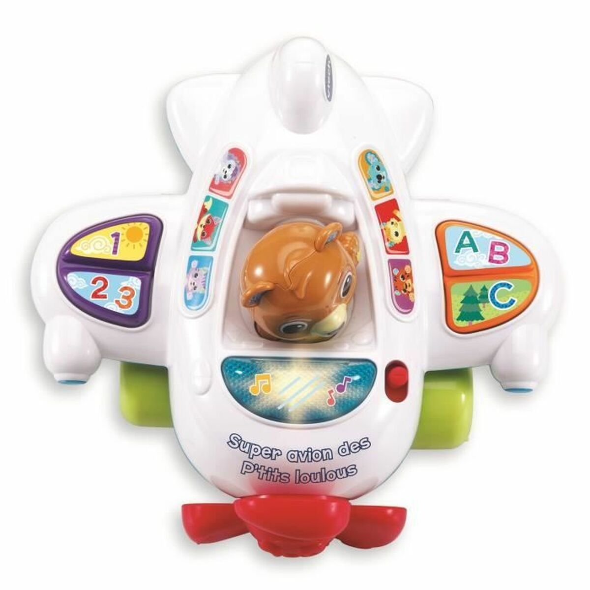 Jucărie educațională Vtech Baby Super avion des P´tits Loulous (FR) - Bebelus, Jucăriile copilăriei timpurii