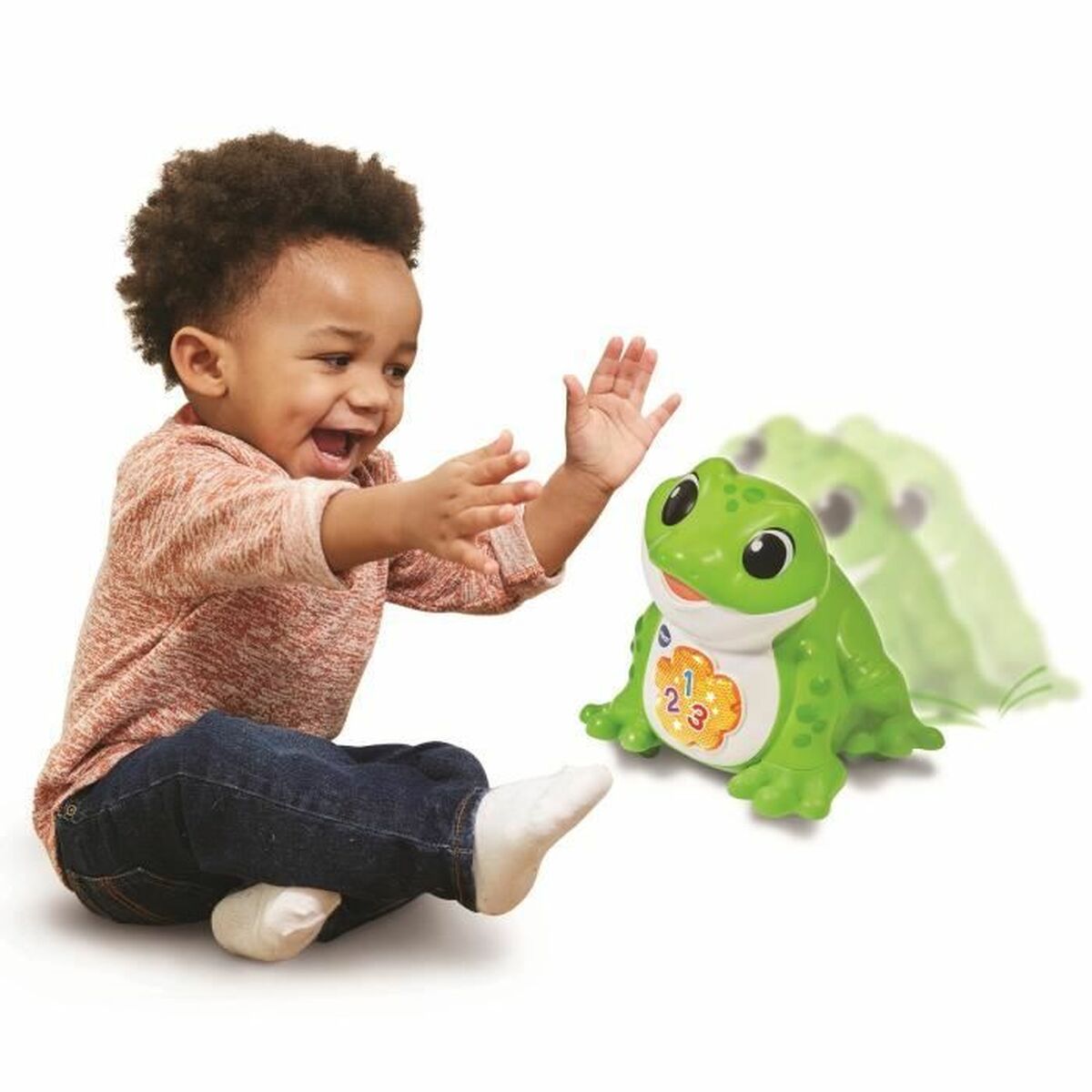 Jucărie educațională Vtech Baby Pop, ma grenouille hop hop (FR) - Bebelus, Jucăriile copilăriei timpurii