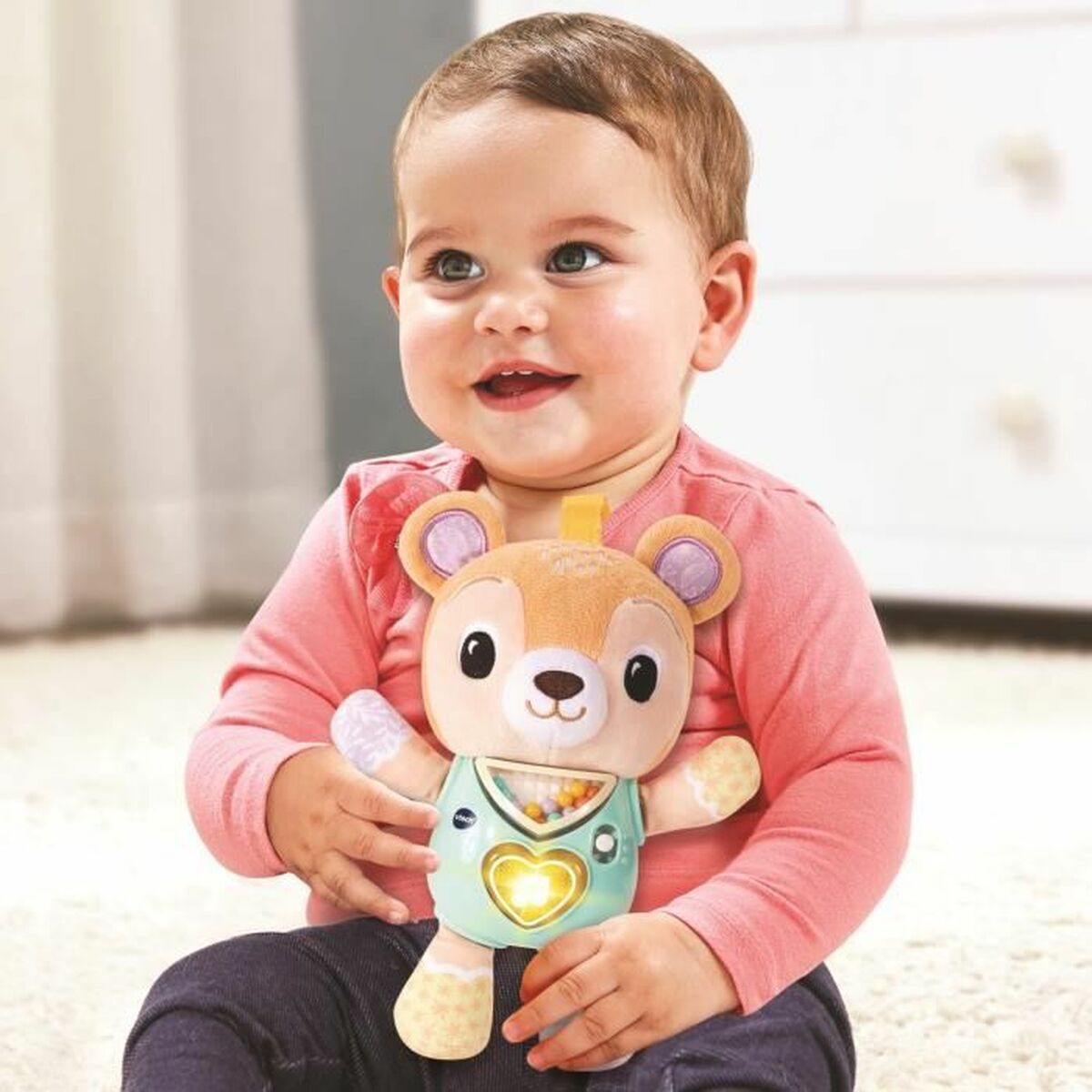 Jucărie educațională Vtech Baby Lumi Chant´ourson (FR) - Bebelus, Jucăriile copilăriei timpurii