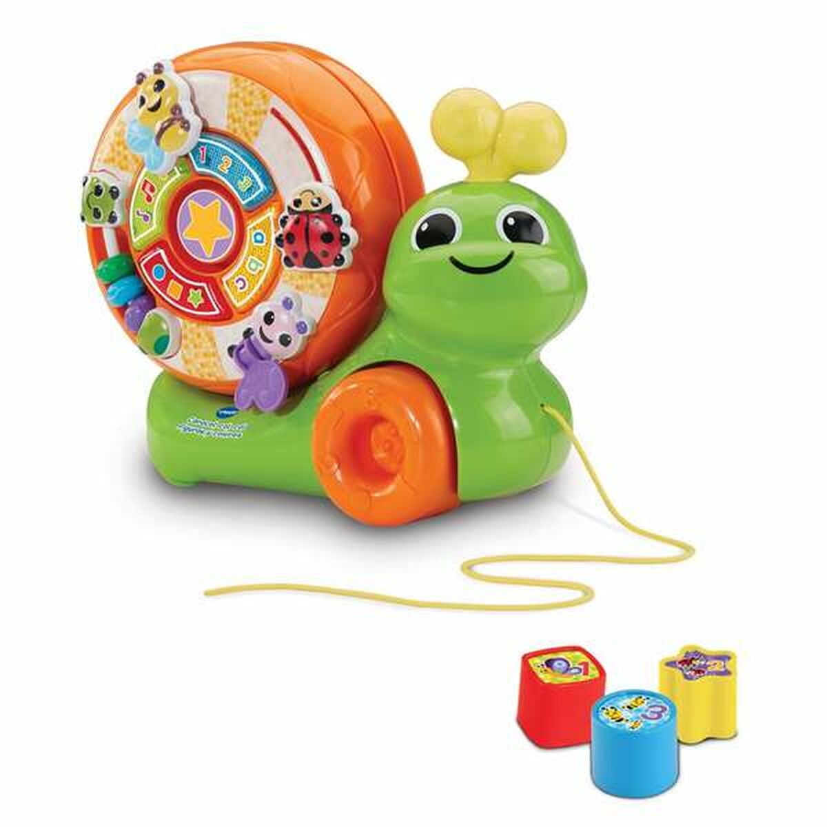 Jucărie de tras și împins Vtech Caracol - Bebelus, Jucăriile copilăriei timpurii