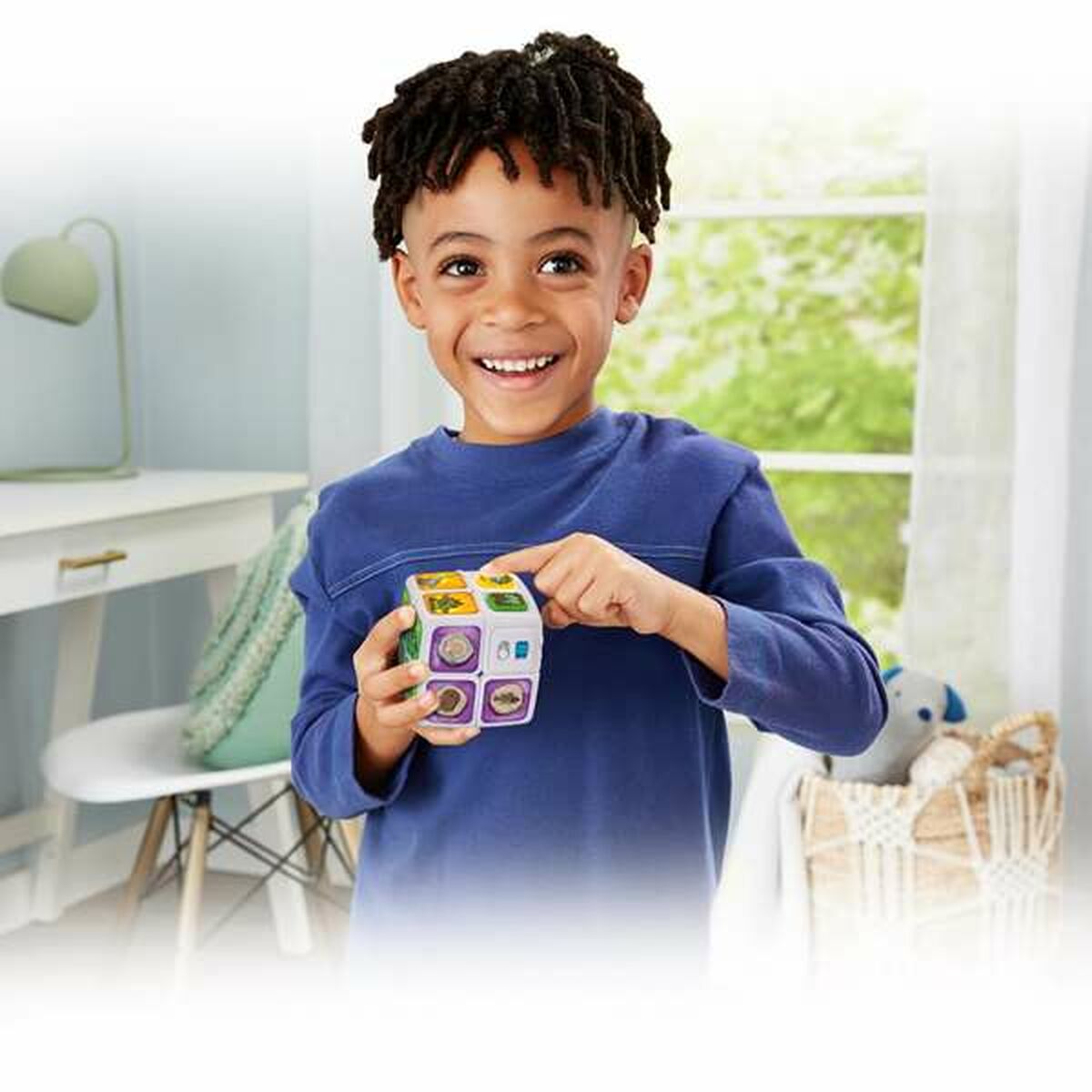 Cub Rubik Vtech Dinoadventures 11,5 x 11,5 x 21,6 cm - Bebelus, Jucăriile copilăriei timpurii