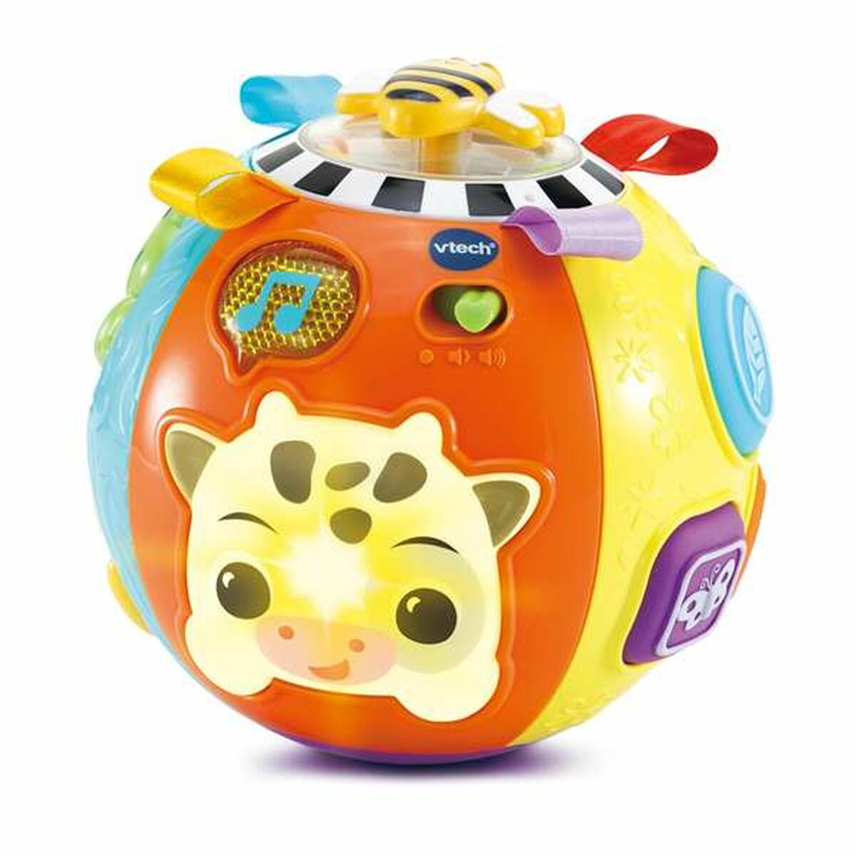 Jucărie muzicală Vtech 12,6 x 12,6 x 12,6 cm - Bebelus, Jucăriile copilăriei timpurii