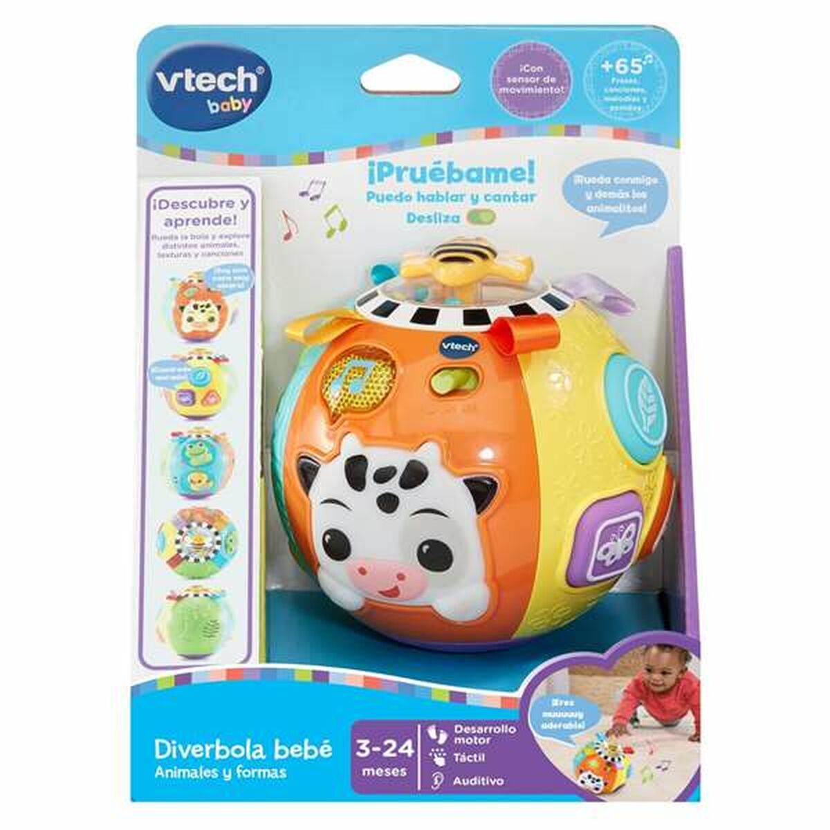 Jucărie muzicală Vtech 12,6 x 12,6 x 12,6 cm - Bebelus, Jucăriile copilăriei timpurii