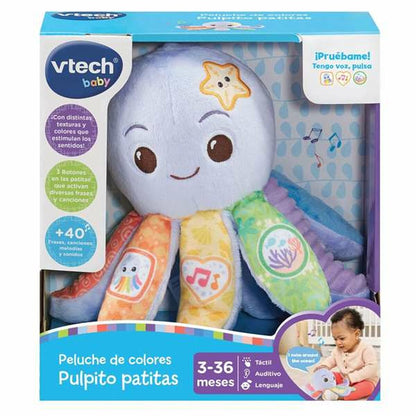 Jucărie de Pluș Vtech Textilă Caracatiță 20,5 x 17,6 x 11 cm - Jucarii si jocuri, Jucării de pluș