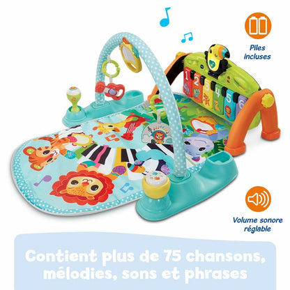 Saltea de joacă Vtech Baby Tap Tap Carton Plastic Pian - Bebelus, Activitate și divertisment