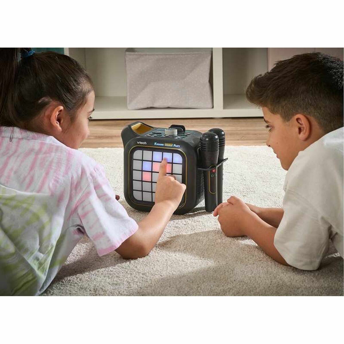 Difuzor Bluetooth cu Microfon Karaoke Vtech Duo Golden edition - Jucarii si jocuri, Jucării electronice