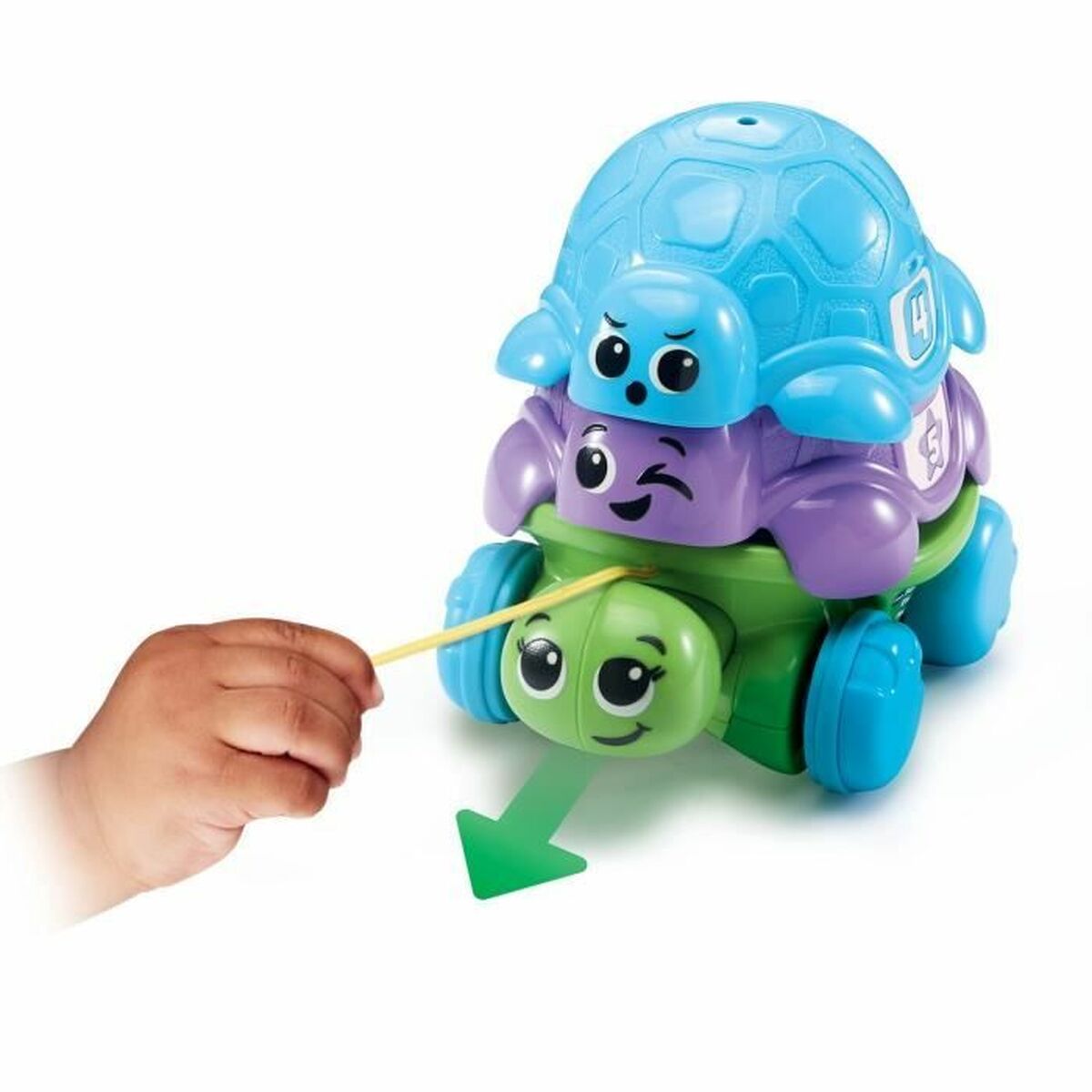 Jucărie educațională Vtech Baby Famille Empilo Tortue (FR) - Bebelus, Jucăriile copilăriei timpurii