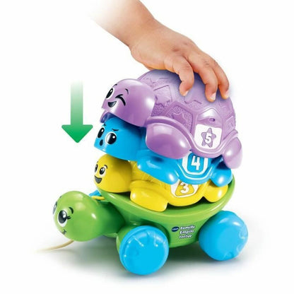 Jucărie educațională Vtech Baby Famille Empilo Tortue (FR) - Bebelus, Jucăriile copilăriei timpurii
