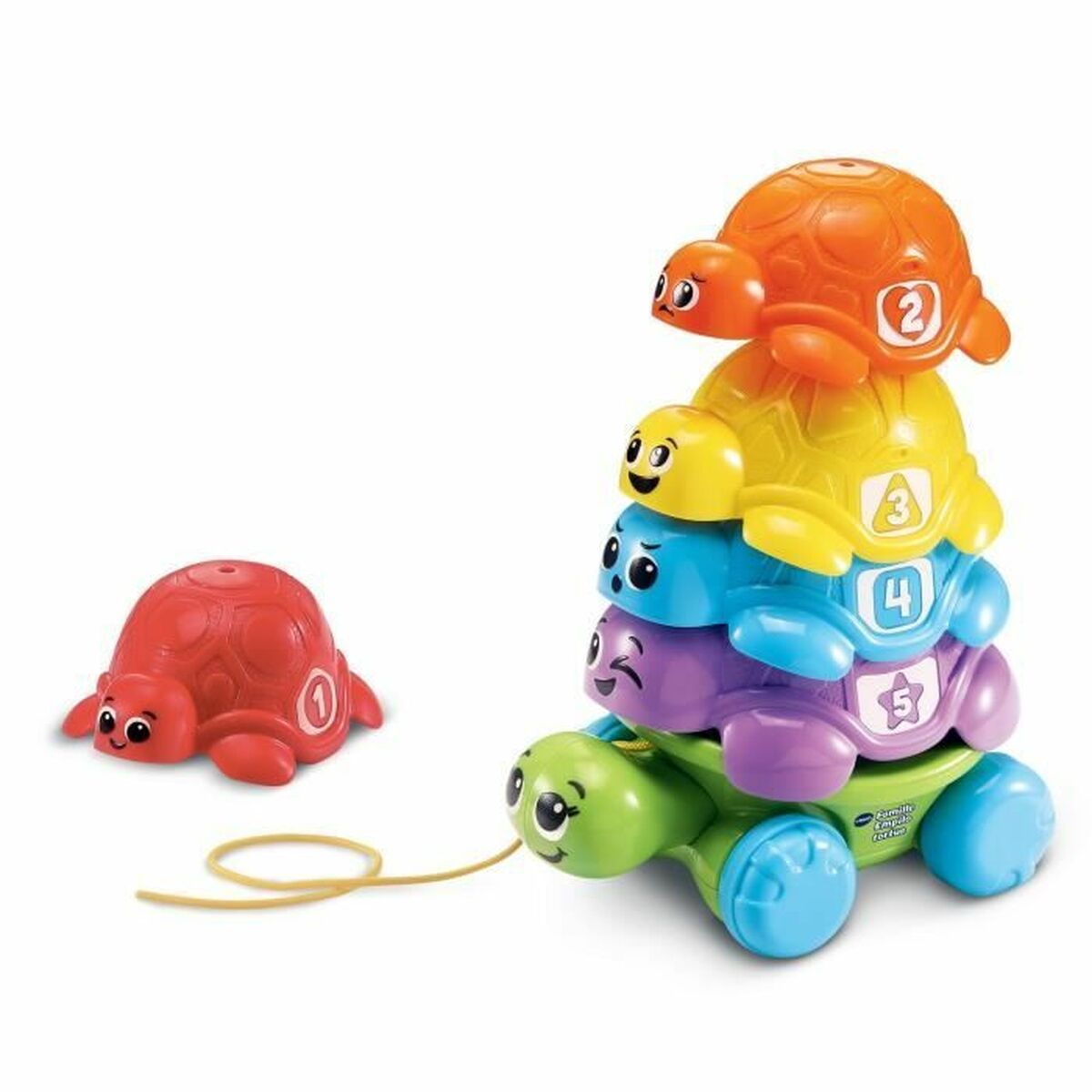 Jucărie educațională Vtech Baby Famille Empilo Tortue (FR) - Bebelus, Jucăriile copilăriei timpurii