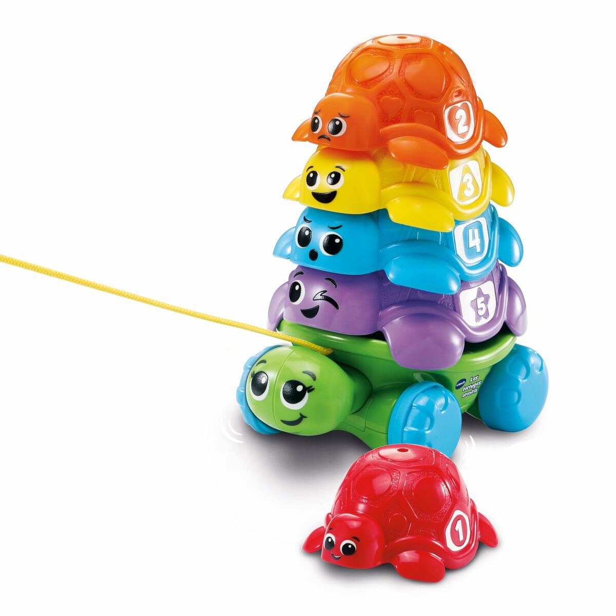 Jucărie pentru copii Vtech 17,5 x 11,5 x 24 cm Broască țestoasă Curcubeu - Bebelus, Jucăriile copilăriei timpurii
