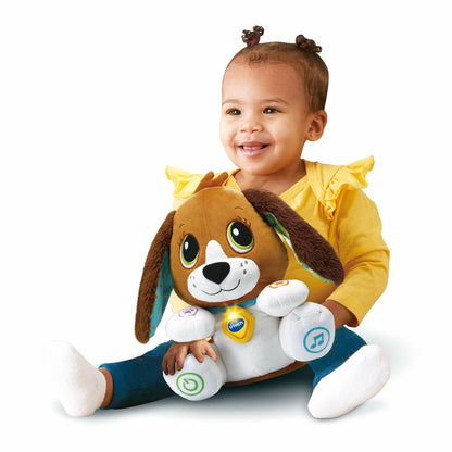 Jucărie de Pluș cu Sunet Vtech Baby Doggie Talks With Me FR Multicolor (1 Piese) - Jucarii si jocuri, Jucării de pluș