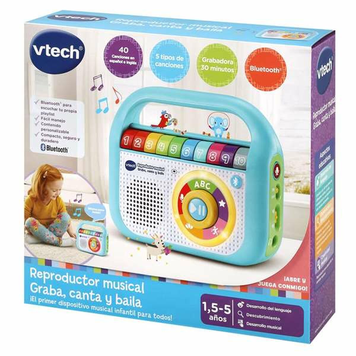 Jucărie muzicală Vtech Bluetooth Sunet Înregistrare - Jucarii si jocuri, Instrumente muzicale pentru copii