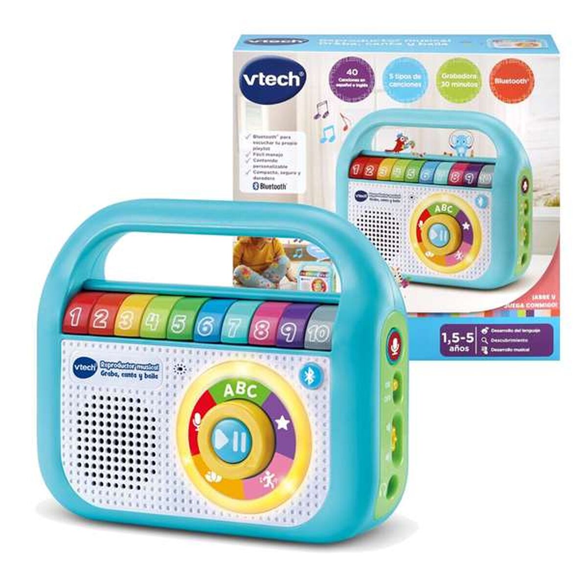 Jucărie muzicală Vtech Bluetooth Sunet Înregistrare - Jucarii si jocuri, Instrumente muzicale pentru copii