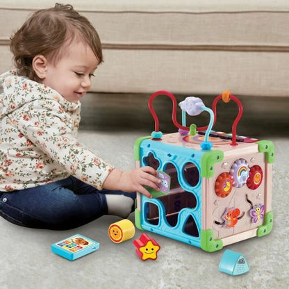 Centru de activităţi Vtech Baby 80-617105 Maro Multicolor - Bebelus, Jucăriile copilăriei timpurii