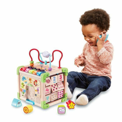 Centru de activităţi Vtech Baby 80-617105 Maro Multicolor - Bebelus, Jucăriile copilăriei timpurii