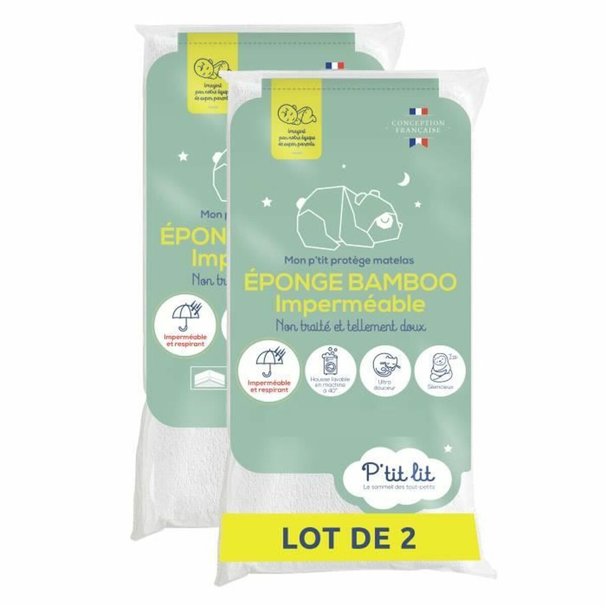 Protector de pătuț P'TIT LIT 25 Piese (25 Unități) - Bebelus, Dormitor