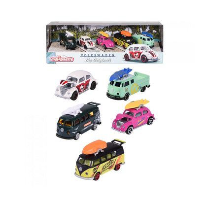 Set de Jucării cu Vehicule Majorette Volkswagen Originals (5 Piese) - Jucarii si jocuri, Vehicule