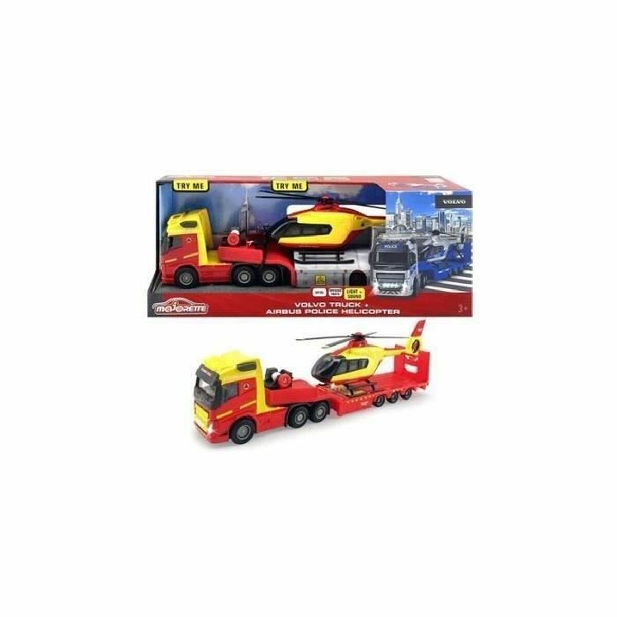 Camion Majorette GS 35 cm Alb - Jucarii si jocuri, Vehicule