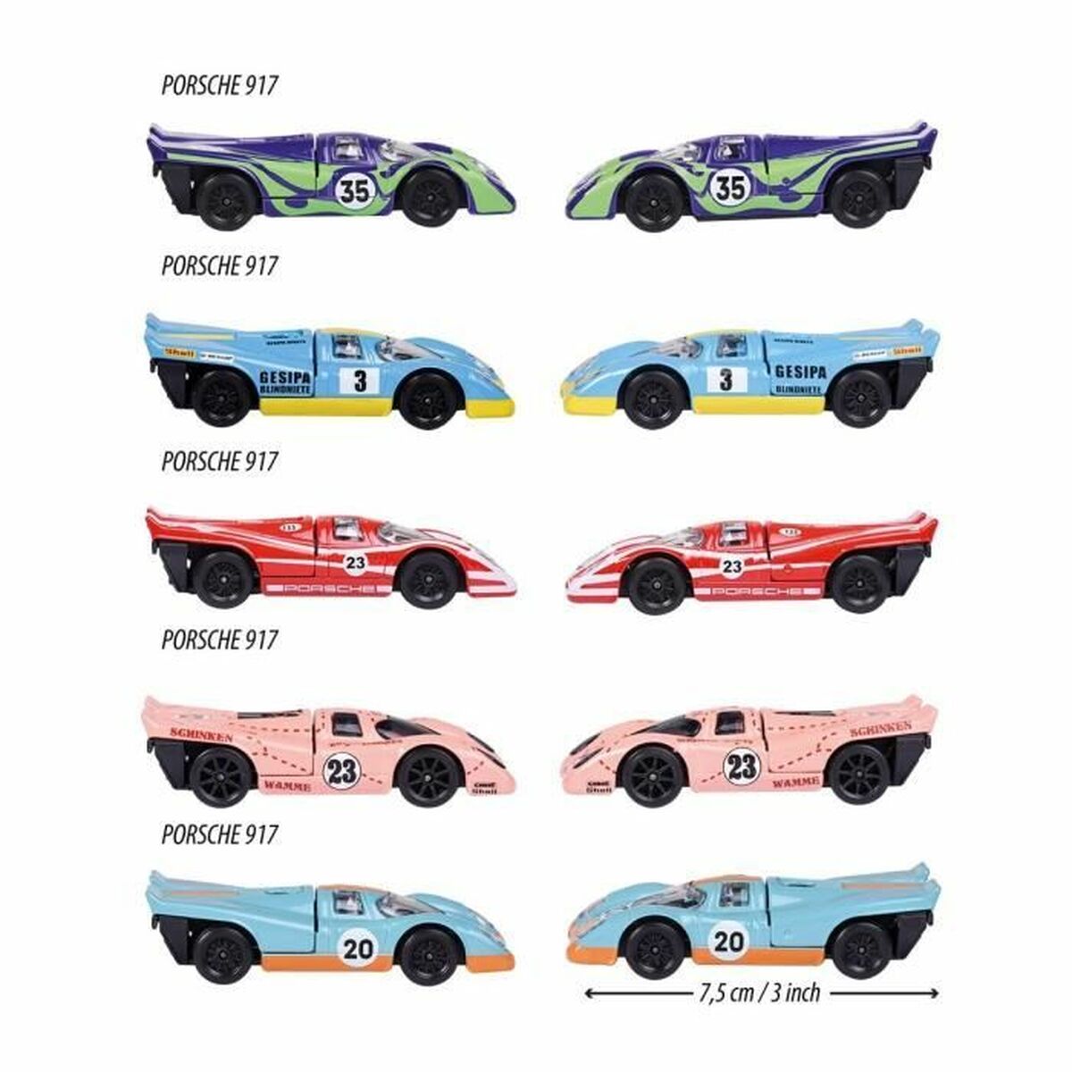 Mașină Majorette Porsche 917 giftpack - Jucarii si jocuri, Vehicule