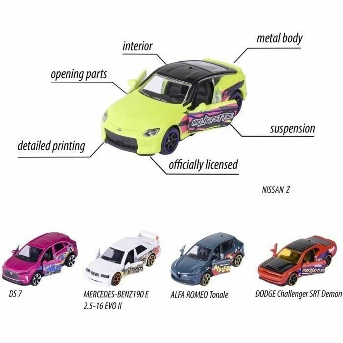 Set mașini Majorette SL 11 - Jucarii si jocuri, Vehicule