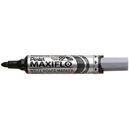 Cariocă Pentel Maxiflo Negru (12 Piese) - Birou și papetărie, Pixuri, creioane și articole de scris