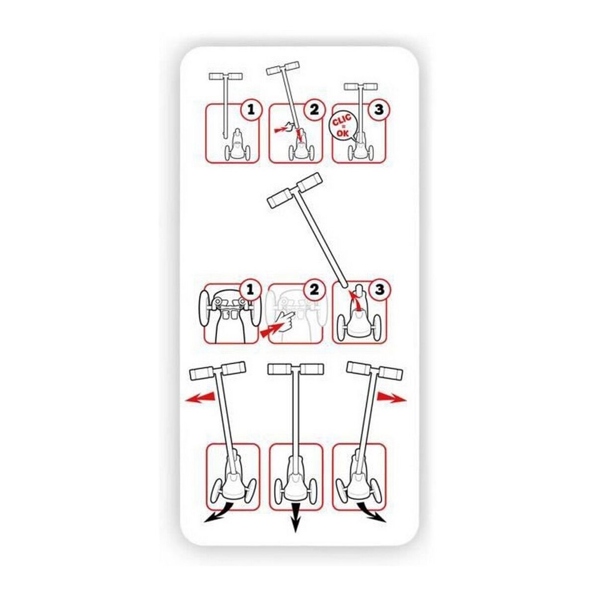 Trotinetă Stamp STA3496271230067 Roz - Sport și în aer liber, Mobilitate urbană