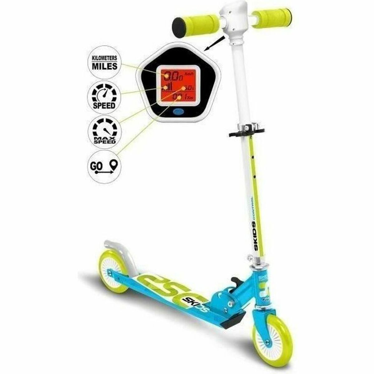 Trotinetă Albastru - Sport și în aer liber, Mobilitate urbană