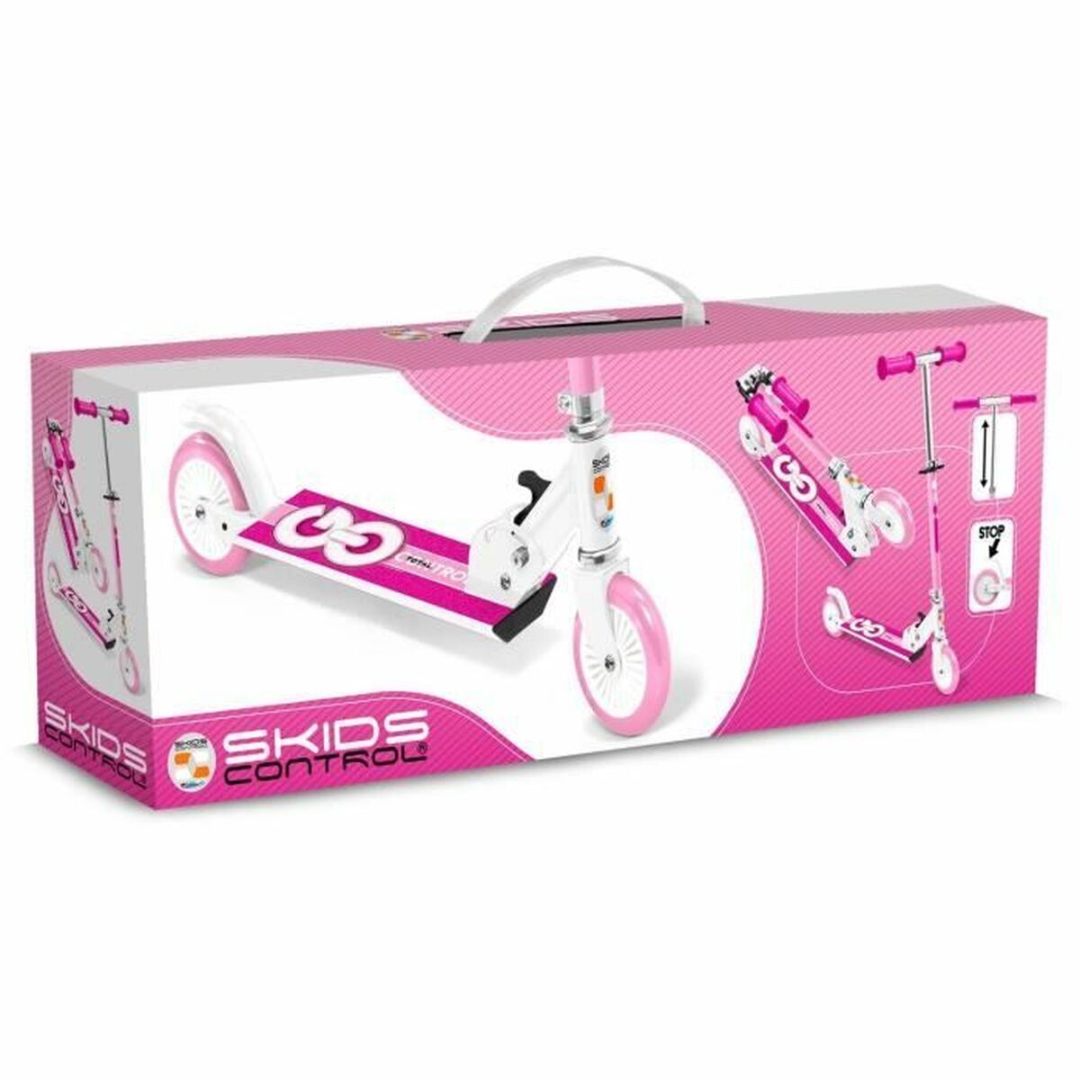 Trotinetă Stamp SKIDS CONTROL Roz - Sport și în aer liber, Mobilitate urbană