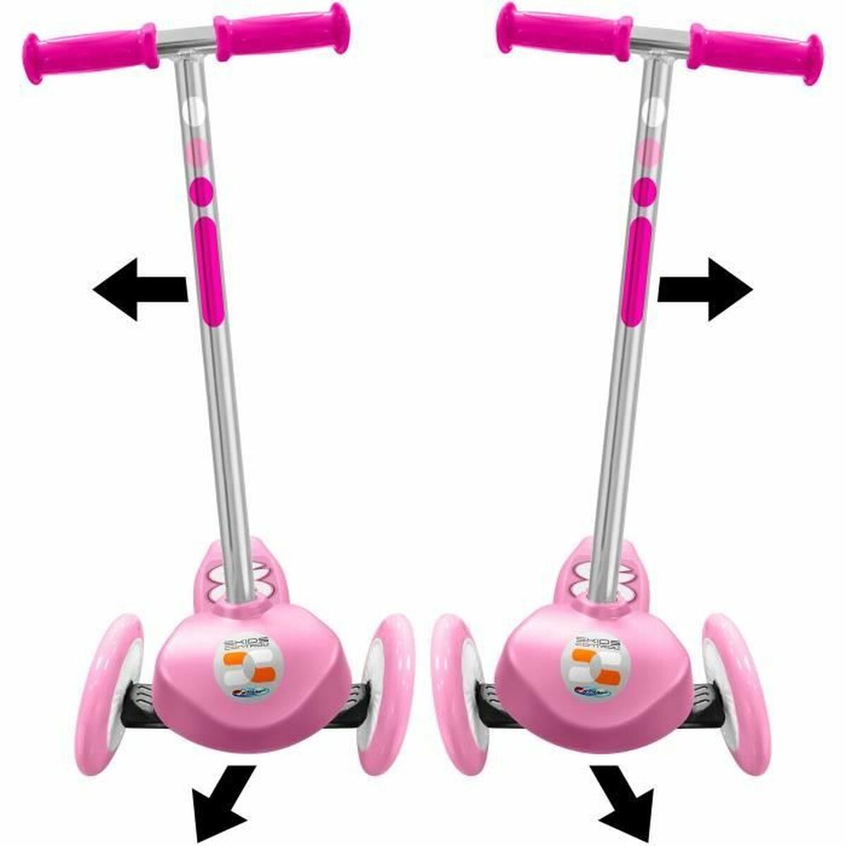 Trotinetă Stamp SKIDS CONTROL Roz - Sport și în aer liber, Mobilitate urbană