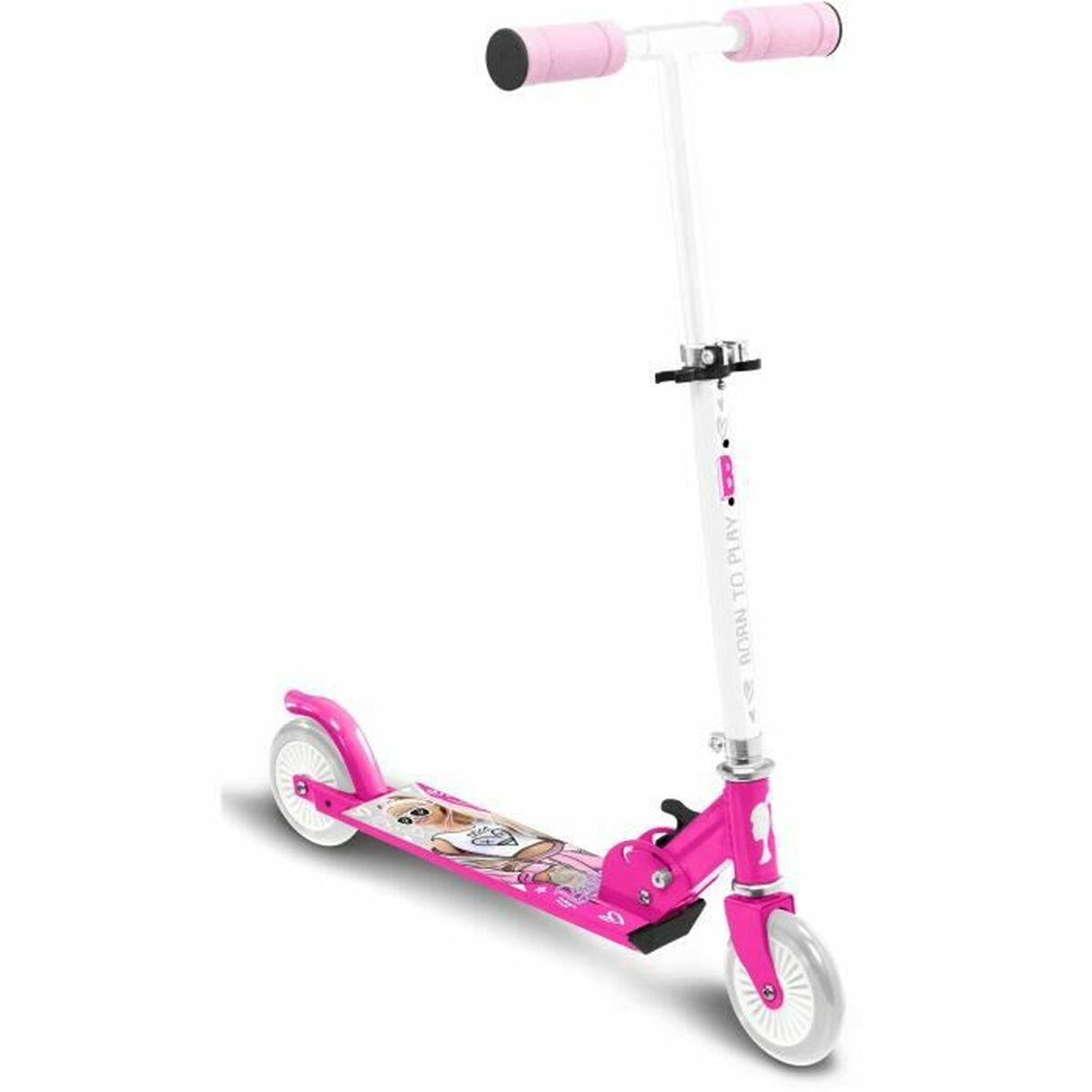 Trotinetă Barbie Roz Aluminiu - Sport și în aer liber, Mobilitate urbană