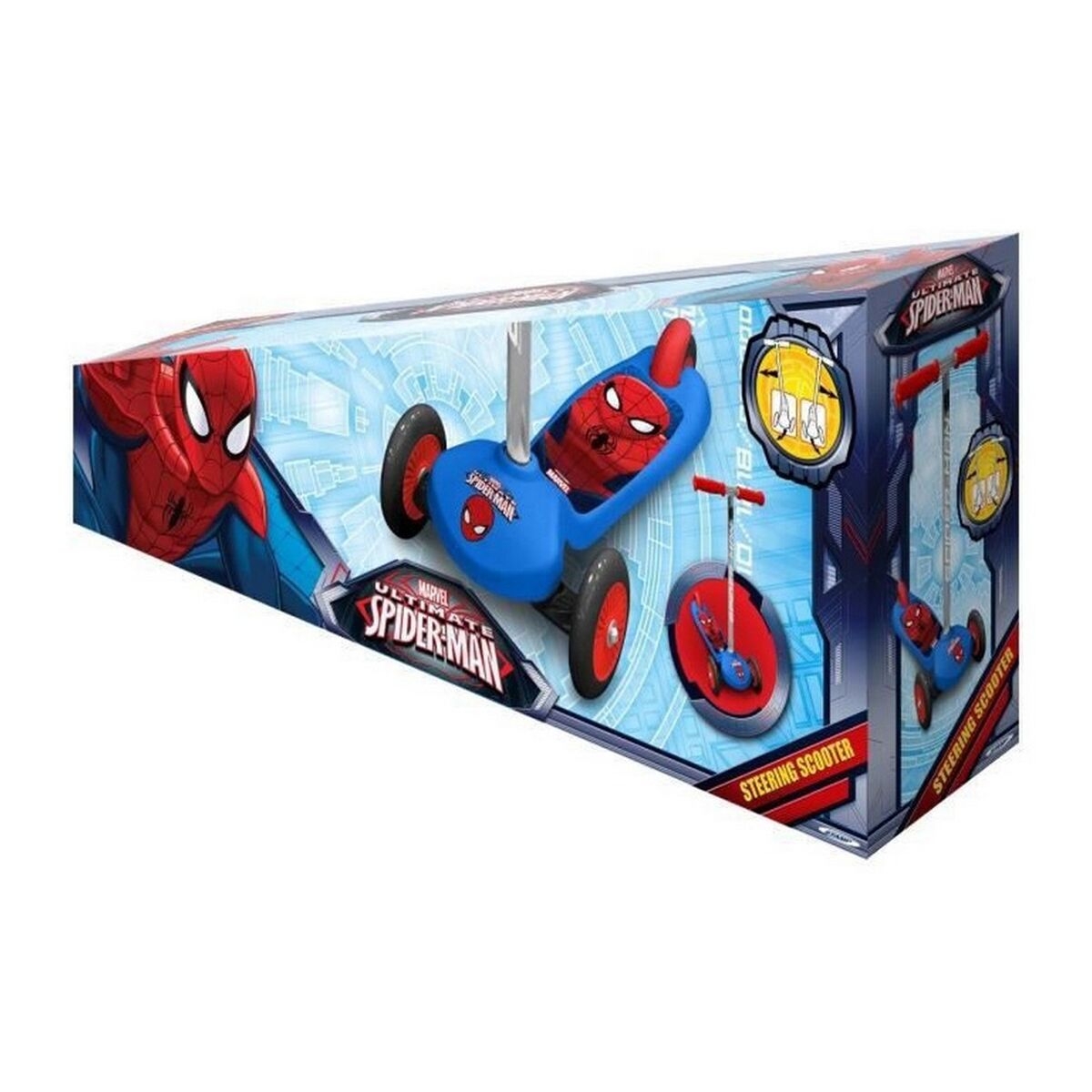 Trotinetă Stamp SPIDERMAN Albastru - Sport și în aer liber, Mobilitate urbană