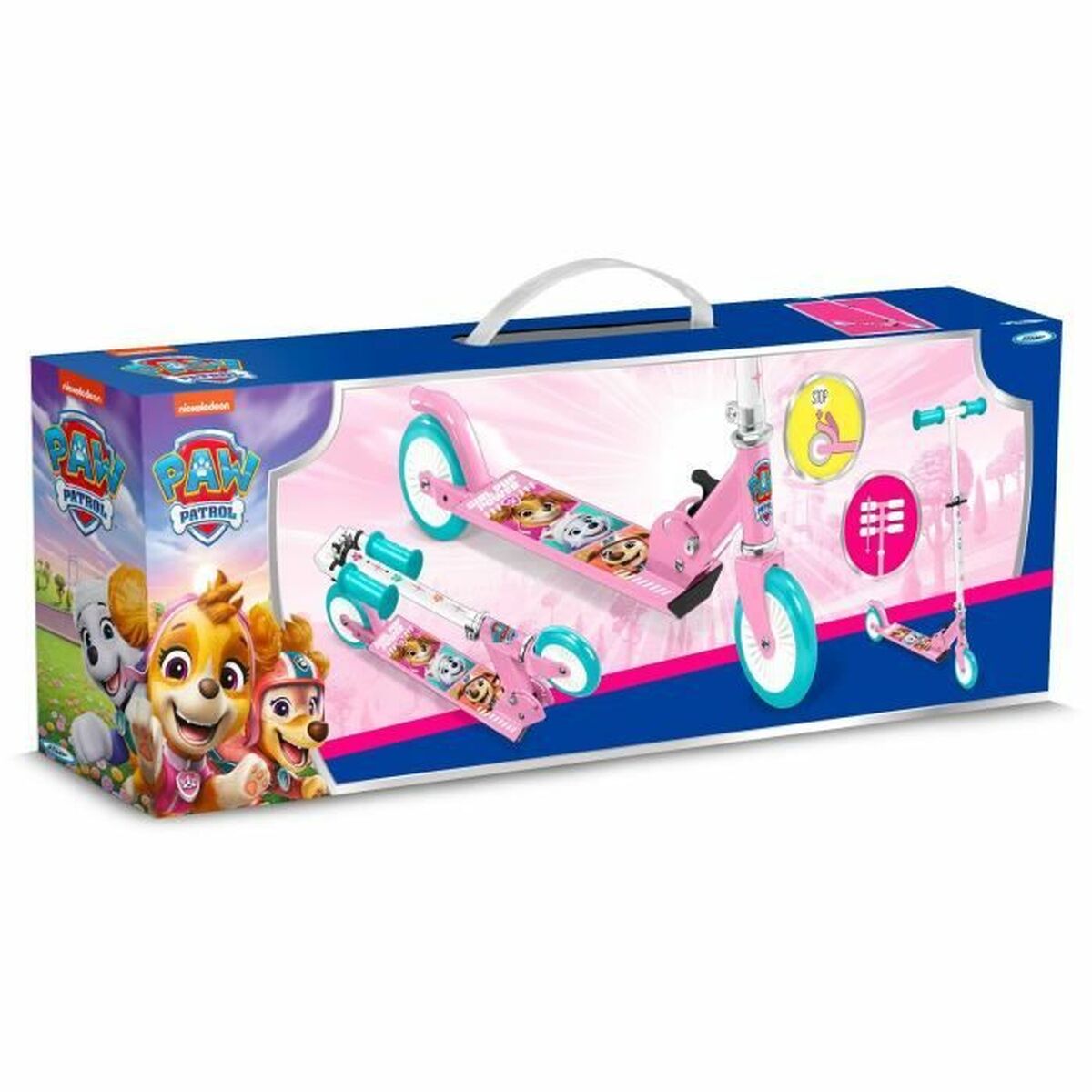 Trotinetă Stamp PAW PATROL Roz - Sport și în aer liber, Mobilitate urbană