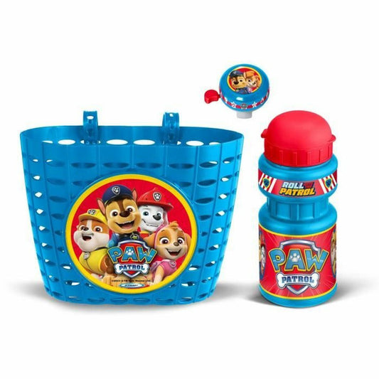 Set de accesorii The Paw Patrol Bicicletă pentru copii Albastru Roșu 3 Piese - Sport și în aer liber, Ciclism