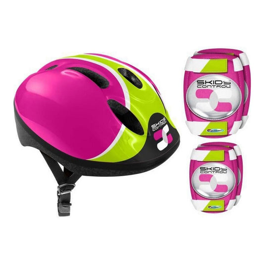Kit Cască și Genunchiere Roz Cască Genunchiere Apărătoare pentru cot - Sport și în aer liber, Ciclism