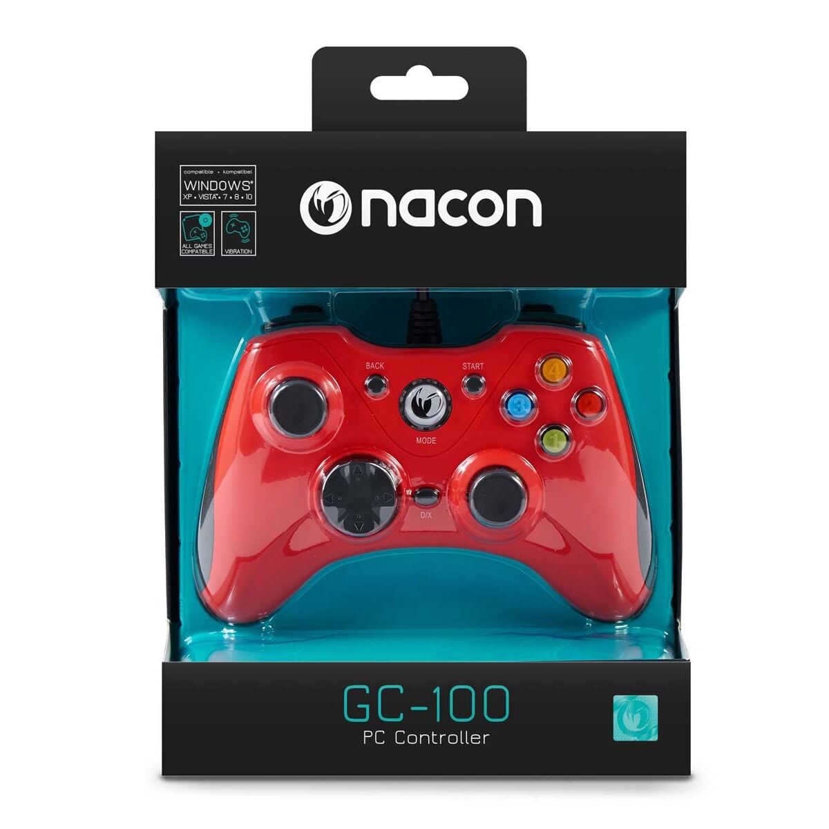 Joystick-ul consolei de jocuri video Nacon PCGC-100RED - Tehnică de calcul, Accesorii