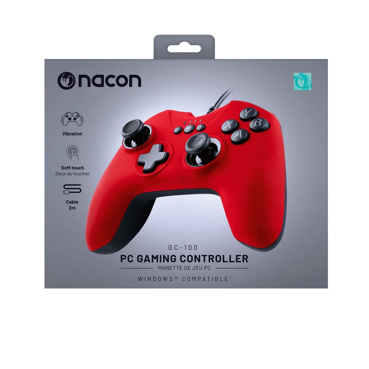 Joystick-ul consolei de jocuri video Nacon PCGC-100RED - Tehnică de calcul, Accesorii