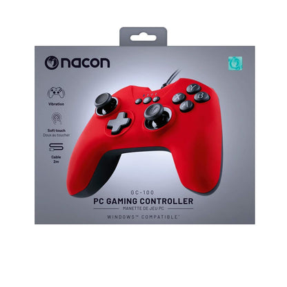 Joystick-ul consolei de jocuri video Nacon PCGC-100RED - Tehnică de calcul, Accesorii