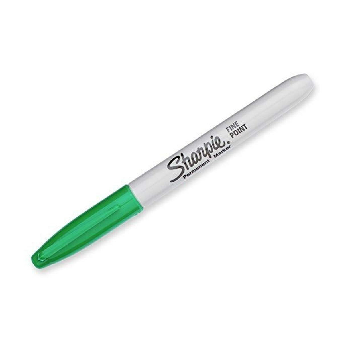 Marker permanent Sharpie Fine Point Verde (12 Unități) - Birou și papetărie, Pixuri, creioane și articole de scris