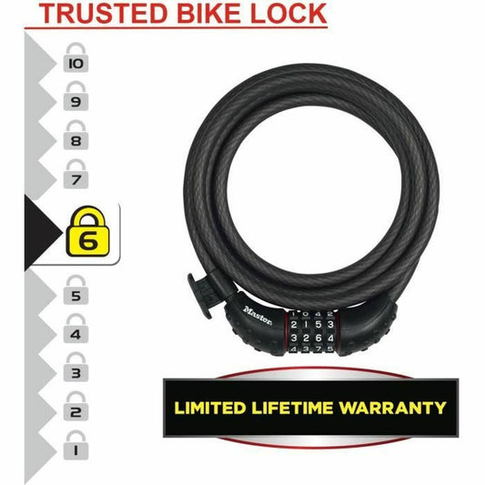 Lanț cu lacăt Master Lock - Sport și în aer liber, Ciclism