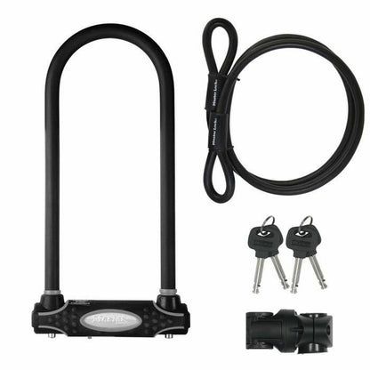 Lacăt cu cheie Master Lock Negru - Sport și în aer liber, Ciclism
