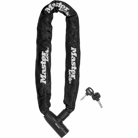 Lacăt cu cheie Master Lock Negru 90 cm - Sport și în aer liber, Ciclism
