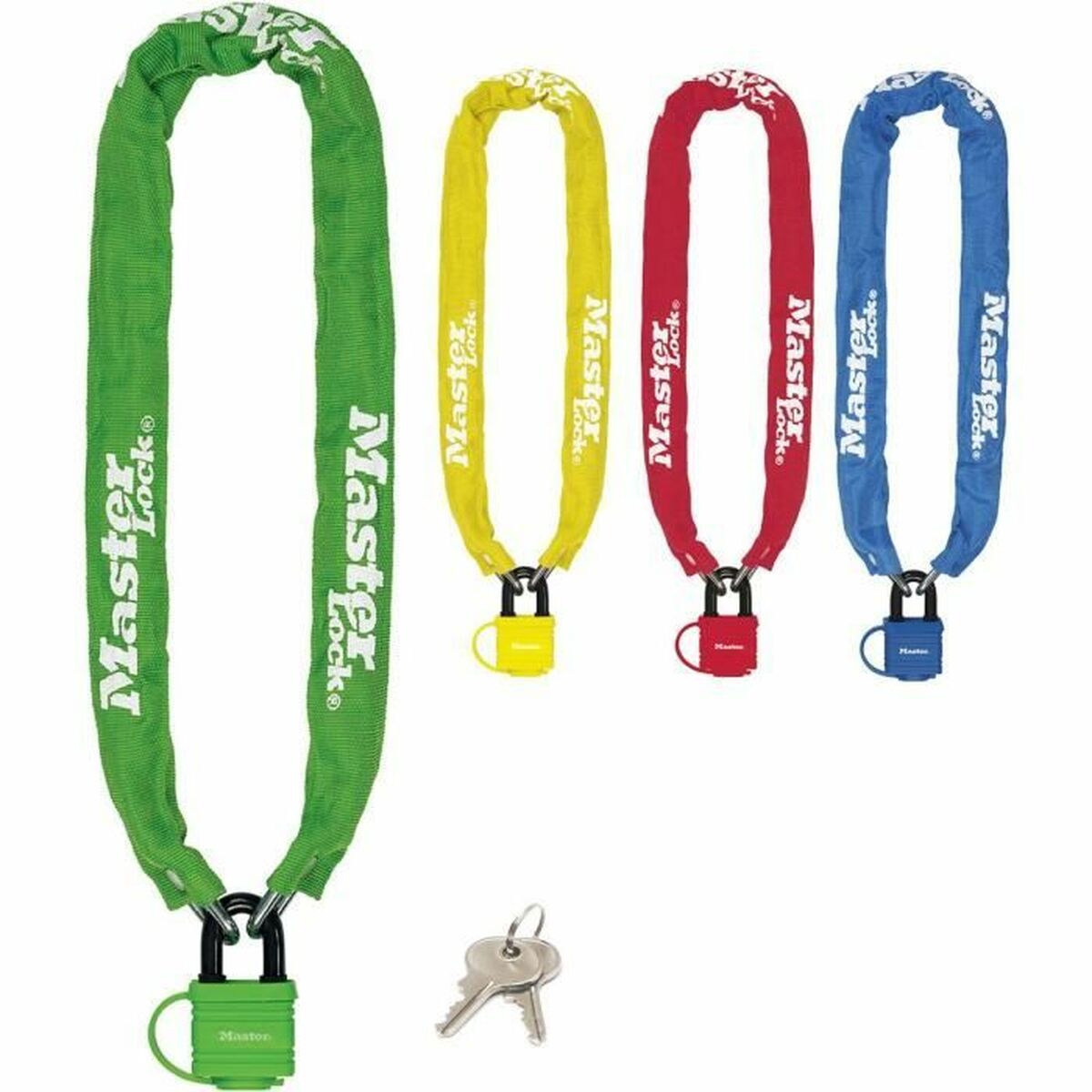Lanț cu lacăt Master Lock - Sport și în aer liber, Ciclism