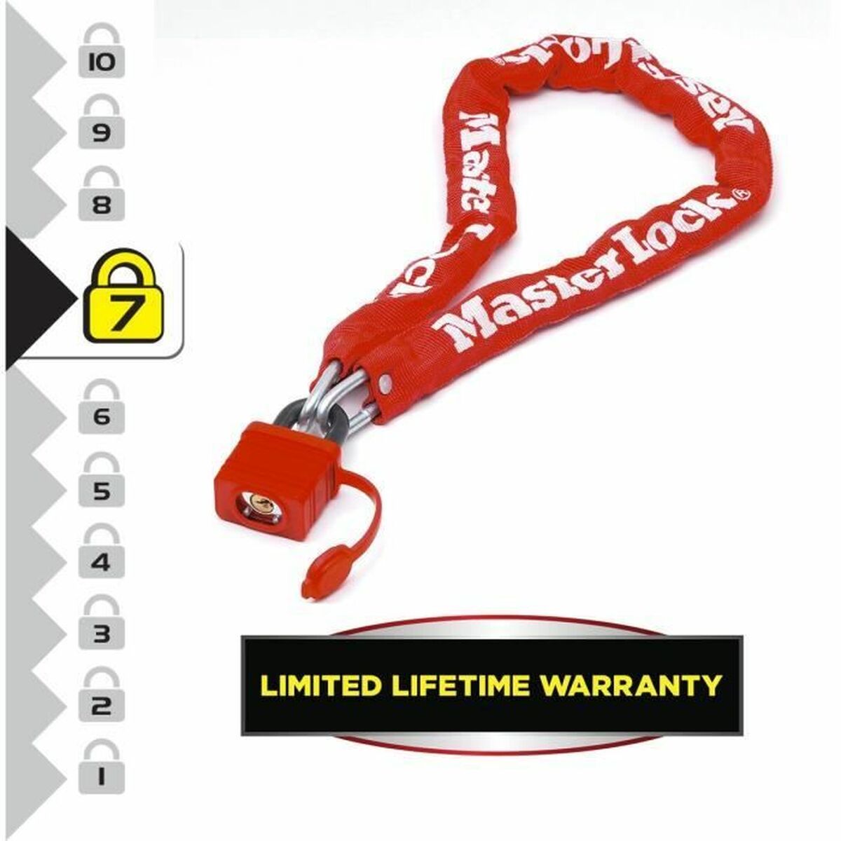 Lanț cu lacăt Master Lock - Sport și în aer liber, Ciclism