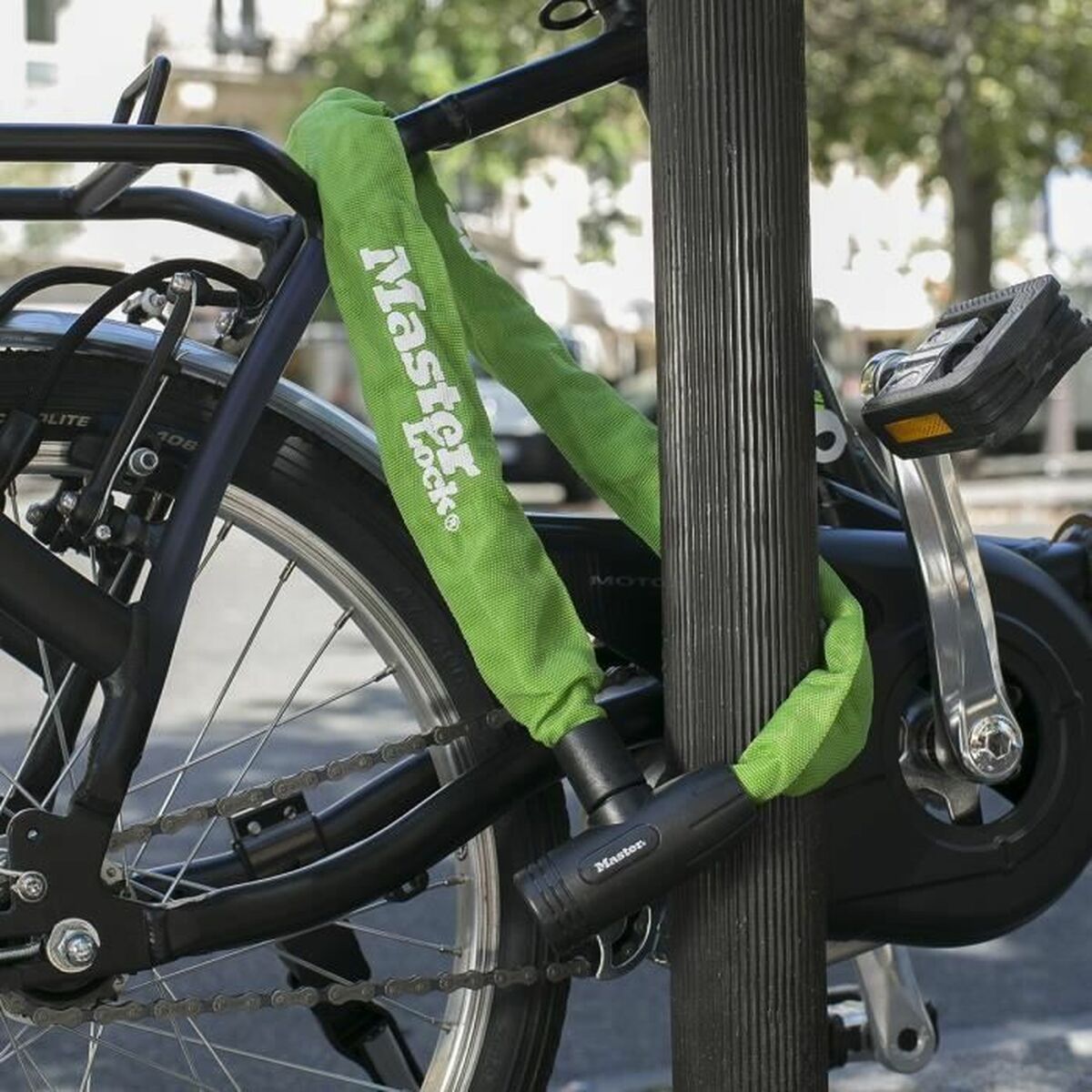 Lacăt cu cheie Master Lock Albastru - Sport și în aer liber, Ciclism